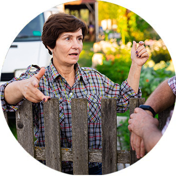 Arag Law Blog Circle How To Ensure Your Relationship With Your Neighbours Doesn’t Become Hot And Bothered